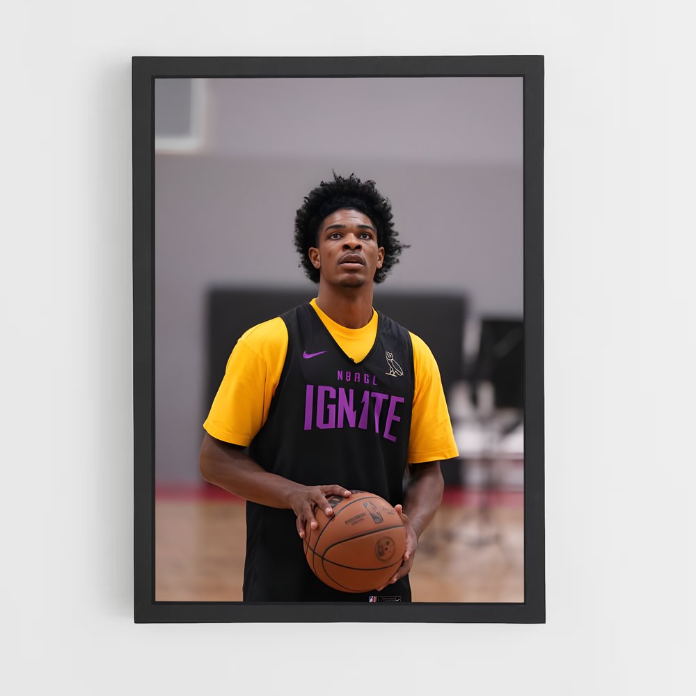 Poster L'Art de la Pratique – affiche Basketball (vue 2)